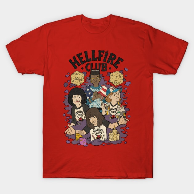 Hellfire Club T-Shirt by atomiqueacorn